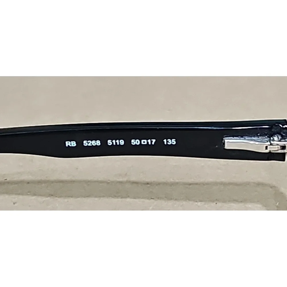 Ray Ban‎ RB5268 5119 Black Eyeglasses Frames 52-17 135
